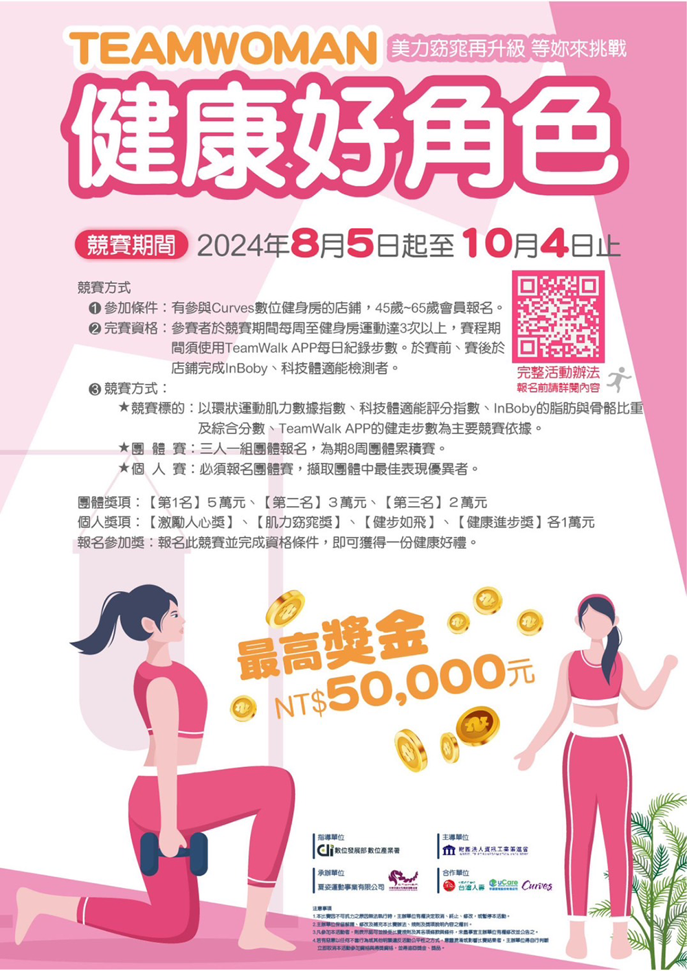 花蓮縣政府與夏綠蒂游泳健身中心、可爾姿特約合作聯合簽約儀式